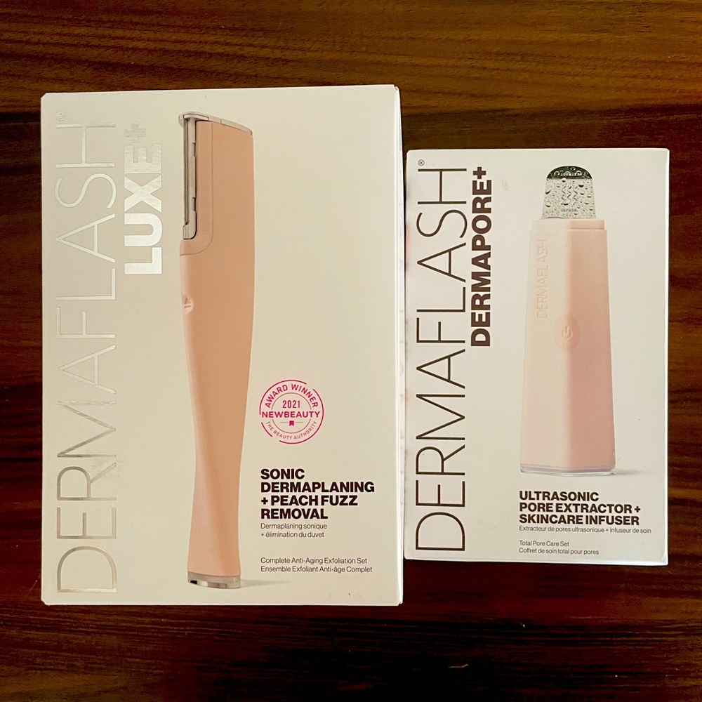 NWT DERMAFLASH SET